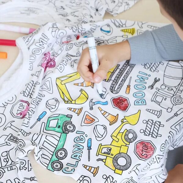 Colorable Kids Pajamas